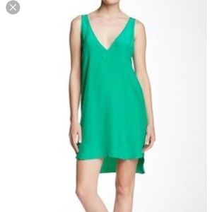 Amanda Uprichard Vita Dress Green Size L